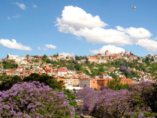 Madagascar - Tananarive : la ville haute