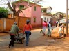Madagascar - Ambalavao : entrée de la gare routière