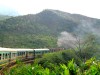 Madagascar - train Manakara : loco vapeur