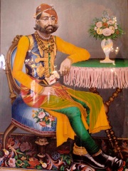 Inde - Jaipur : portrait d'un Maharajah au City palace