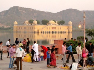 Inde - Jaipur : Water Palace
