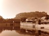 Inde - Jodhpur : le Fort depuis le tank