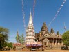 Cambodge - Kompong Cham : au temple