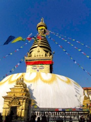 Népal - Swayambhunath : stupa