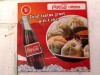 Népal - Katmandou : pub Coca Cola dans notre cantine