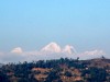 Népal : les montagnes depuis Bhaktapur