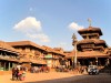 Népal - Bhaktapur : l\'une des nombreuses places