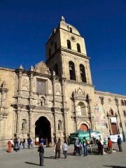 Bolivie - La Paz : Eglise San Francisco