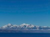 Bolivie - Isla del Sol : vue sur la Cordillera Real depuis notre chambre