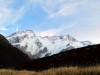 Nouvelle Zélande - Mont Cook NP : vue depuis notre camping-car au réveil