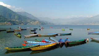 Népal - Pokhara : le lac