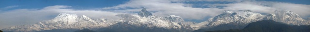 Népal - Sarangkot : les Annapurnas