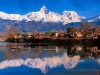 Népal - Pokhara : real view point