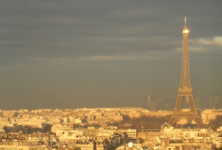 Paris vue de mon ancien bureau de la Tour Montparnasse
