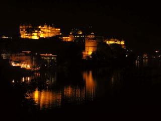 Inde - Udaipur : arrivée de nuit