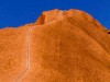 Australie - Ayers Rock : la rampe pour l\'ascension