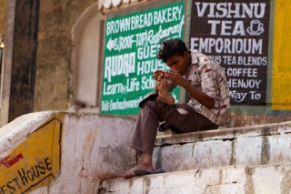 Inde - Varanasi : scène de vie