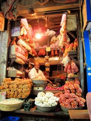 Inde - Mumbaï : Crawforf Market